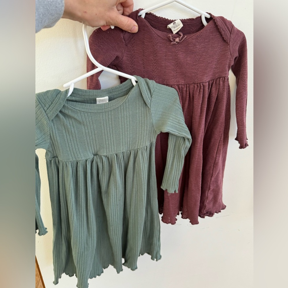Set of 2 Kate Quinn long sleeve dresses